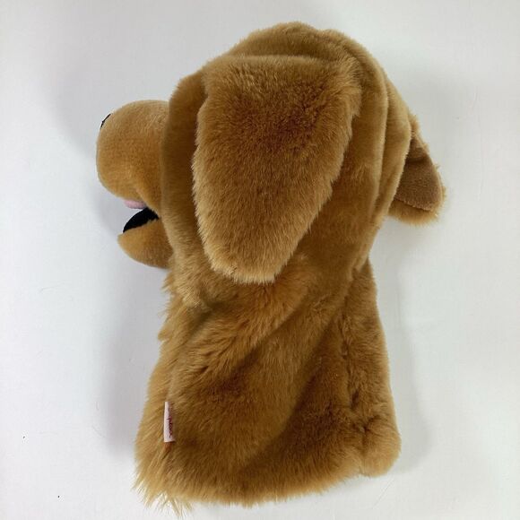 Daphne Plush Golden Retriever Dog Puppet - Picture 4 of 11